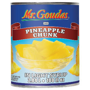 MR GOUDAS PINEAPPLE CHUNKS LIGHT SR 243